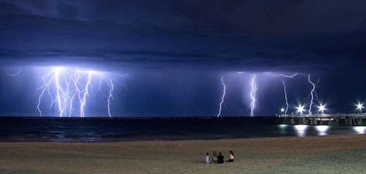 Thunderbolt and lightning, very, very frightening
