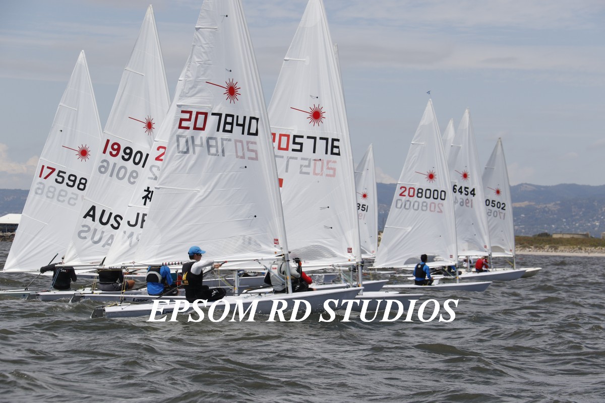 Superstitions take hold in Laser Nationals practice race VIDEOS