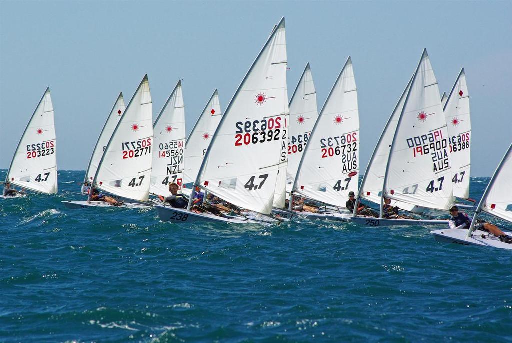 Laser fleet hits record numbers for Adelaide nationals