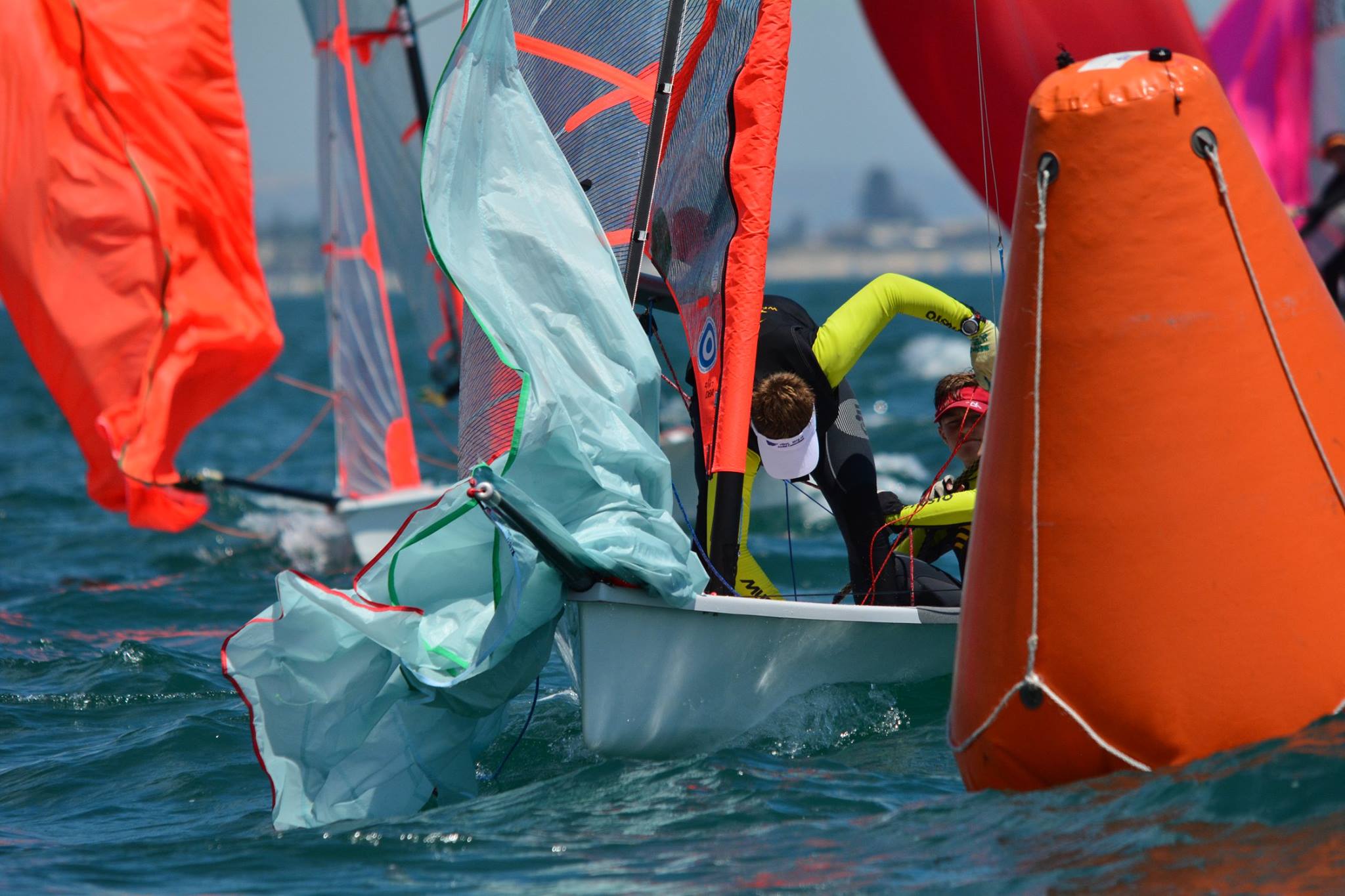 Strong fleet descends on Adelaide for 9er class nationals