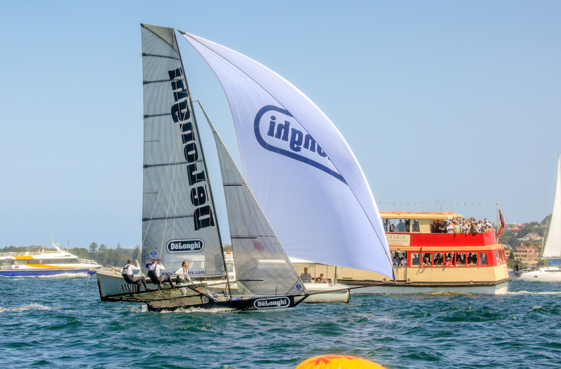 18ft Skiffs – Australian Championship – Race 2 Sydney Harbour