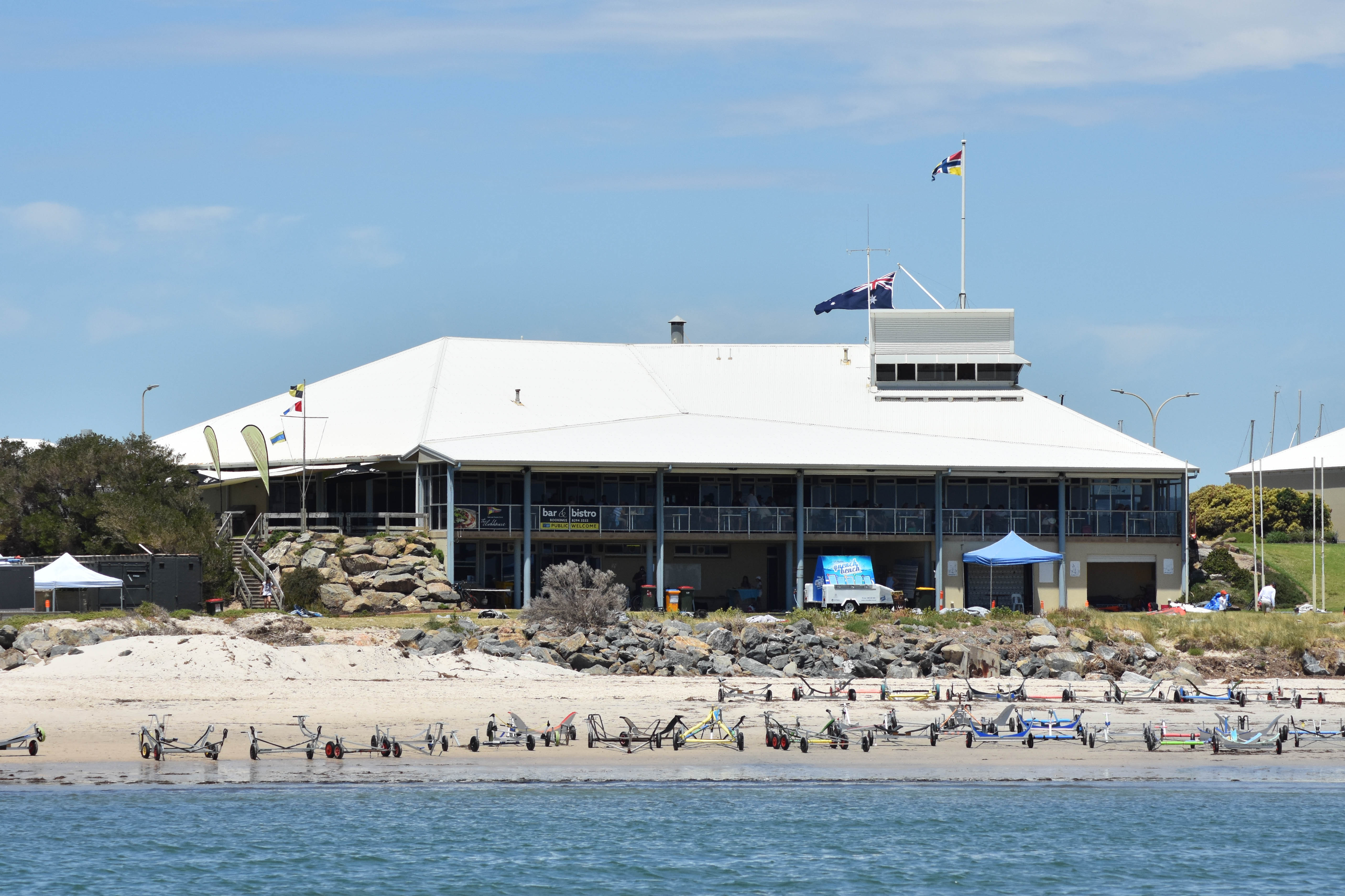 Super regatta with three national events gets underway at Adelaide Sailing Club