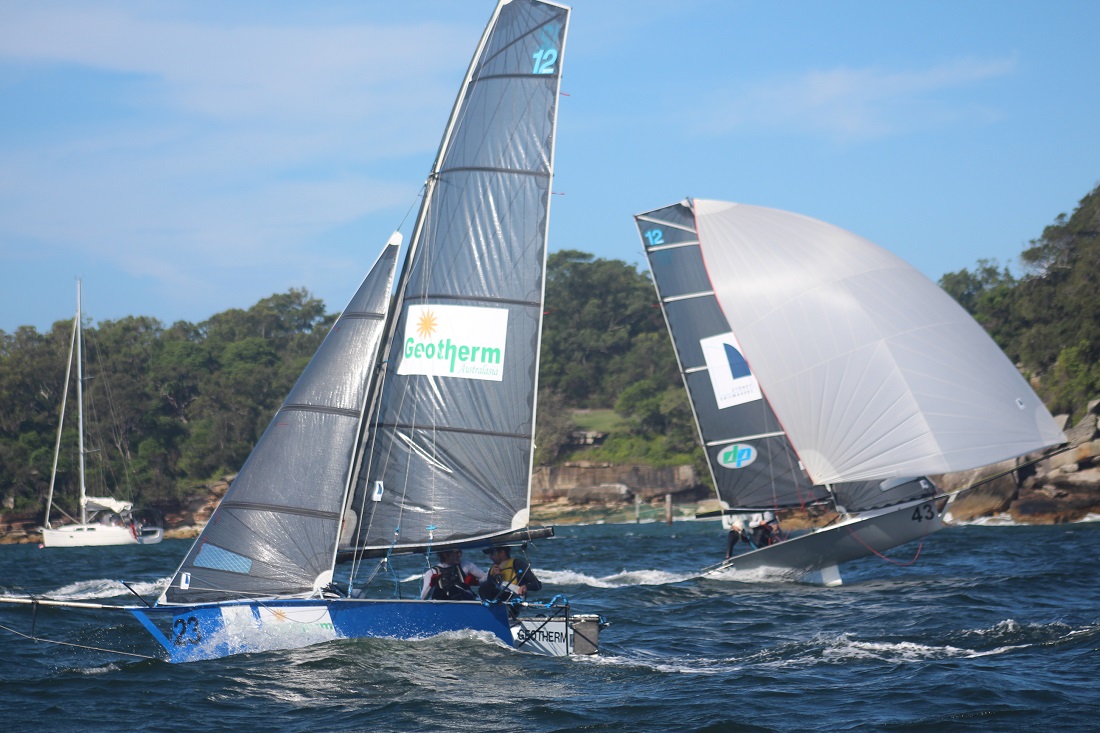 Sydney Sailmakers successfully defends 12ft Skiff Australian title