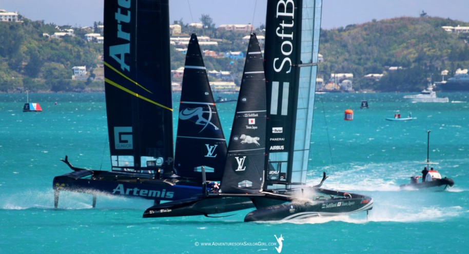 America’s Cup | Breakages and close racing on first day of playoffs | VIDEOS