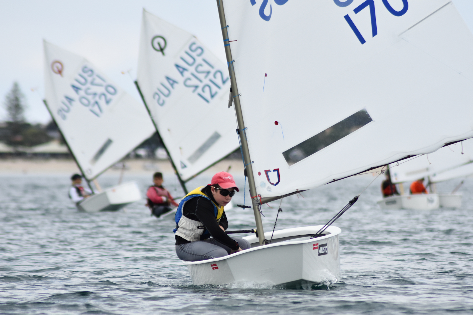 71-boat fleet hits Goolwa for SA Optimist Frostbite Regatta