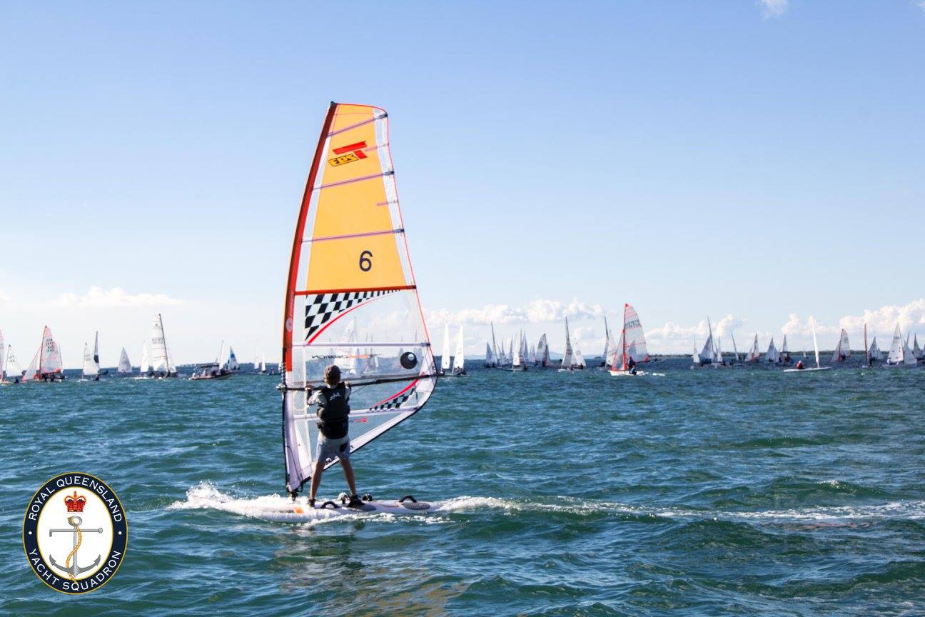 Musto Queensland Youth Week sees big fleet on the water | VIDEOS