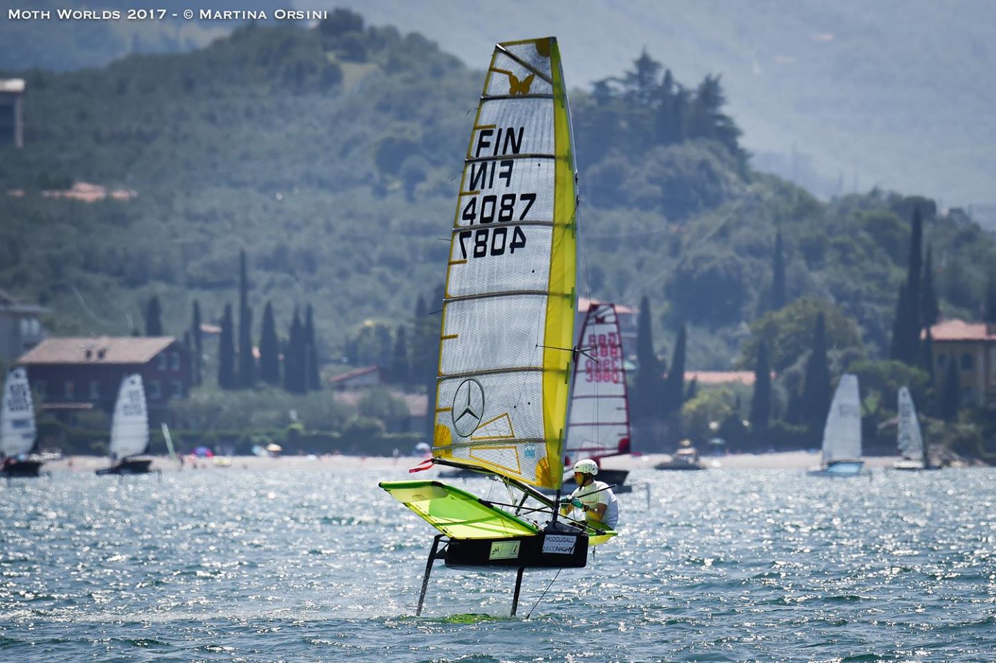 Finals heating up at Moth Worlds