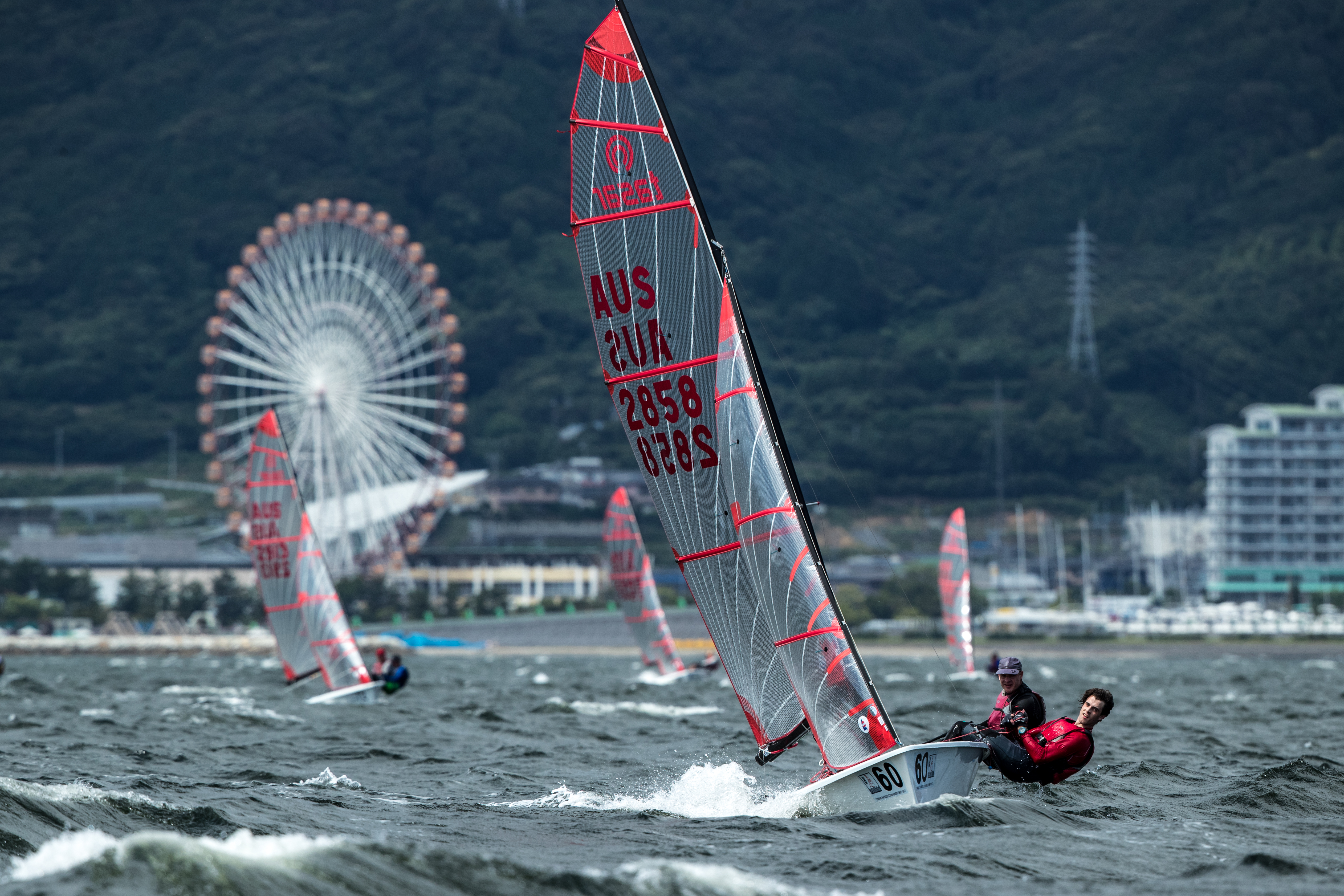 Strong Aussie performances at Tasar Worlds in Gamagori, Japan