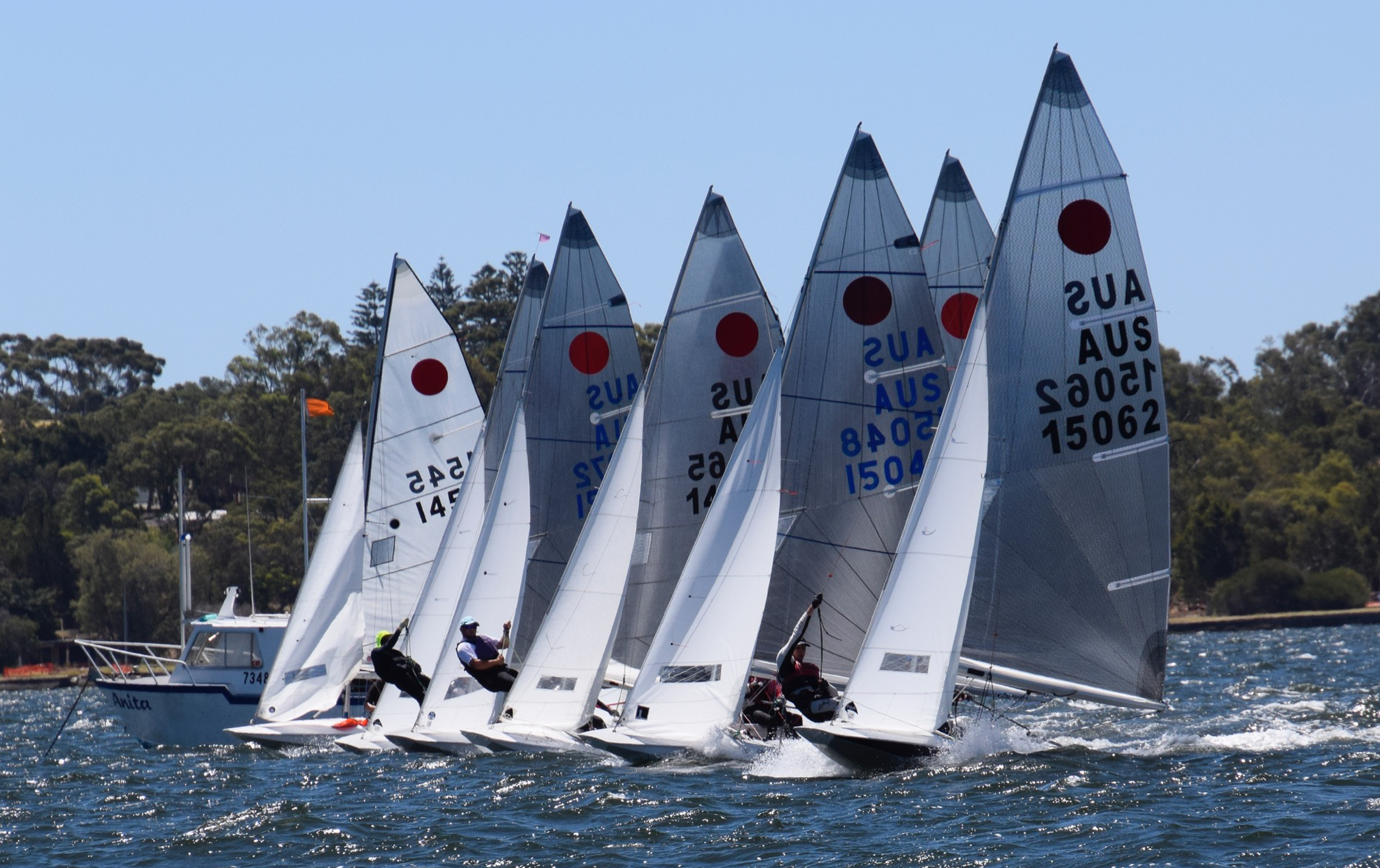 When two boats go to war | Australian Fireball Championship