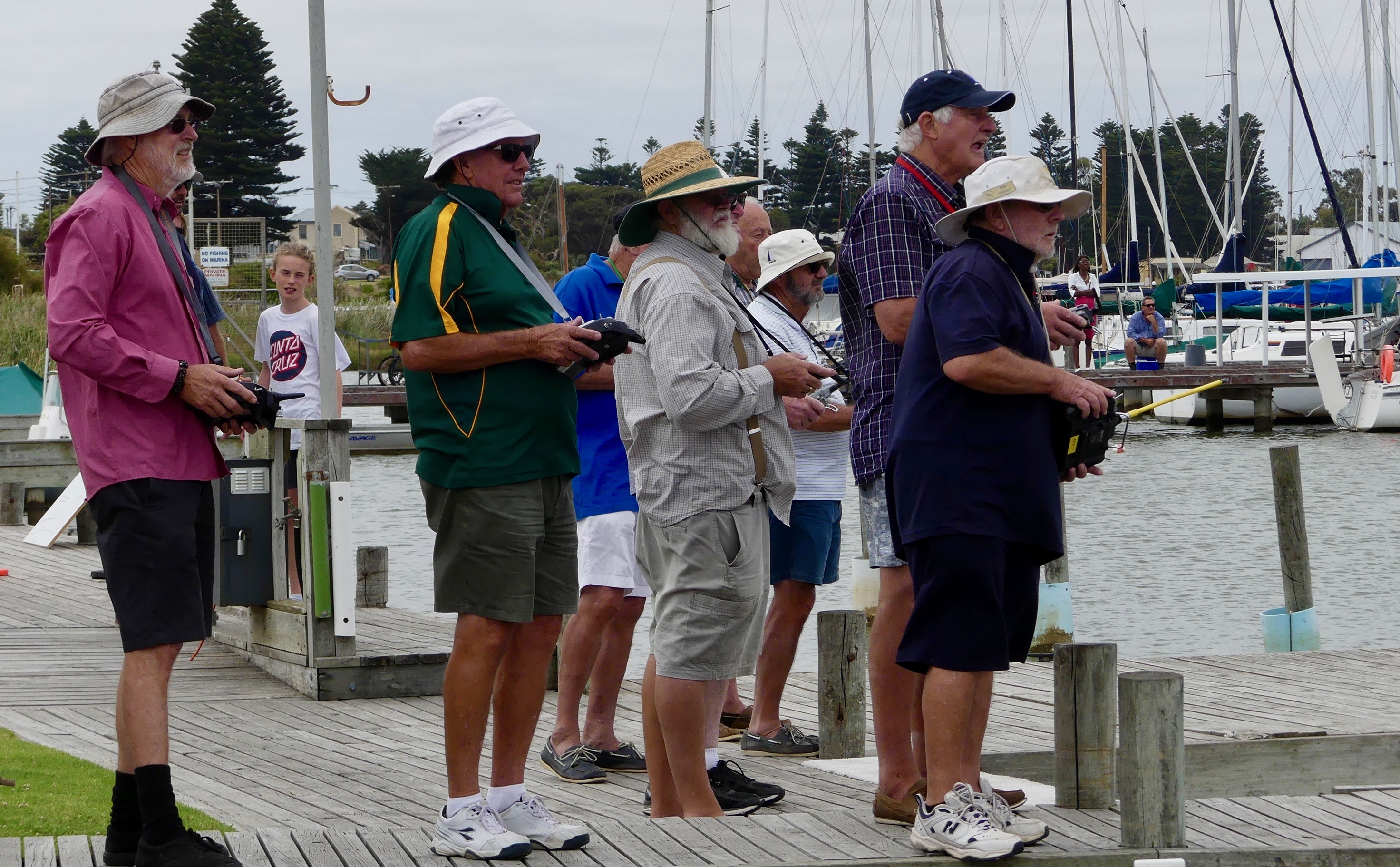 Radio-controlled yachts take over club marina | Goolwa Regatta Week