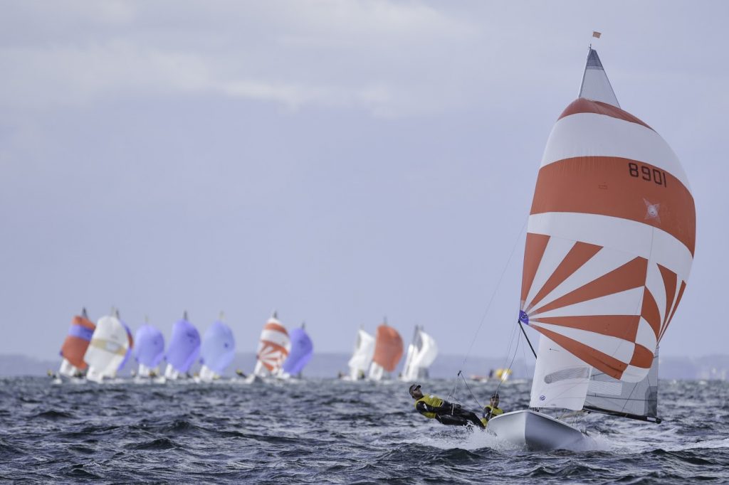The 505 is one of the strongest international amateur classes in the world.
