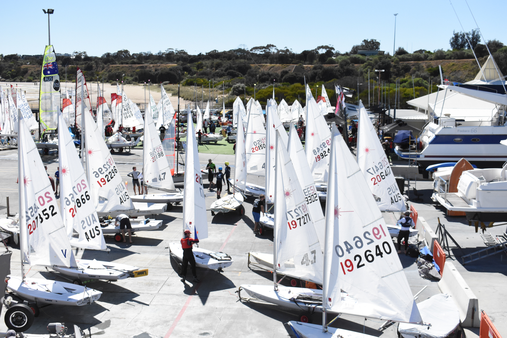 Sail Sandy’s returning champion the first entry in 2019 event