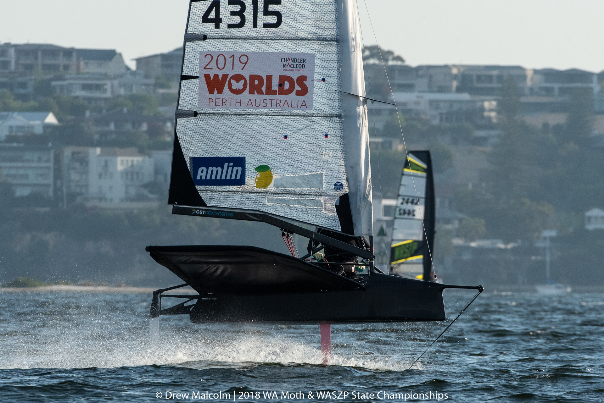 Countdown begins for 2019 Moth Worlds on Perth waters