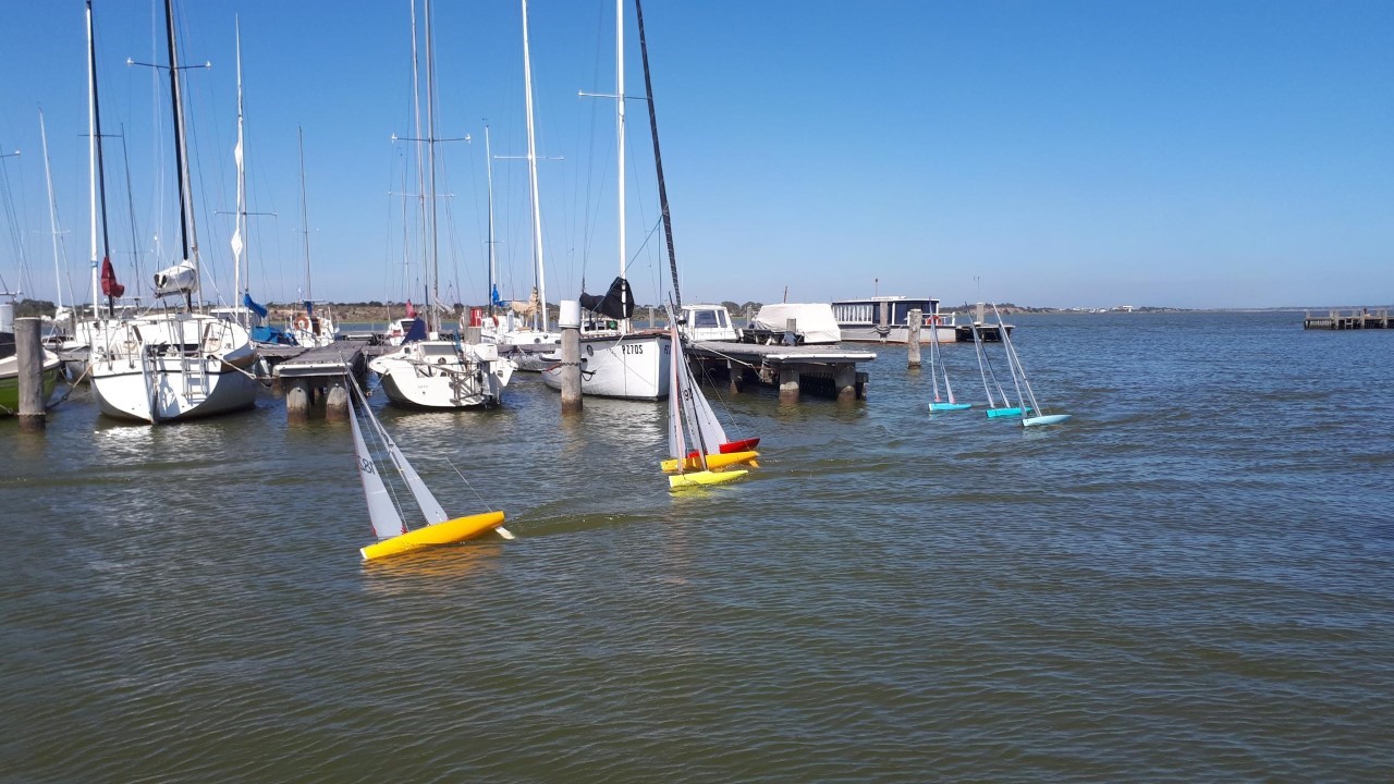 Strong turnout for Goolwa Week’s radio yacht regatta