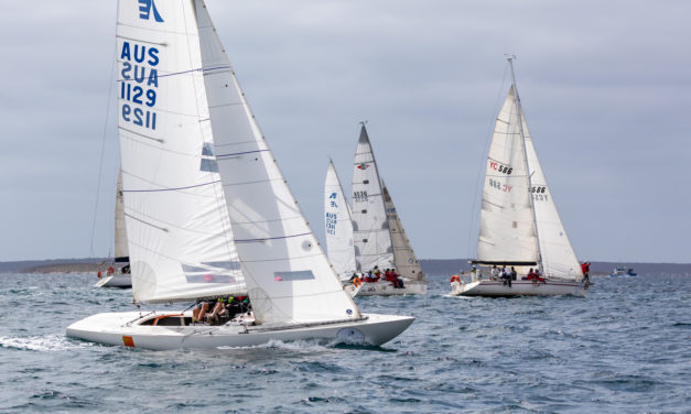 Local Etchells sailors get set for 2019 Lipton Cup Regatta