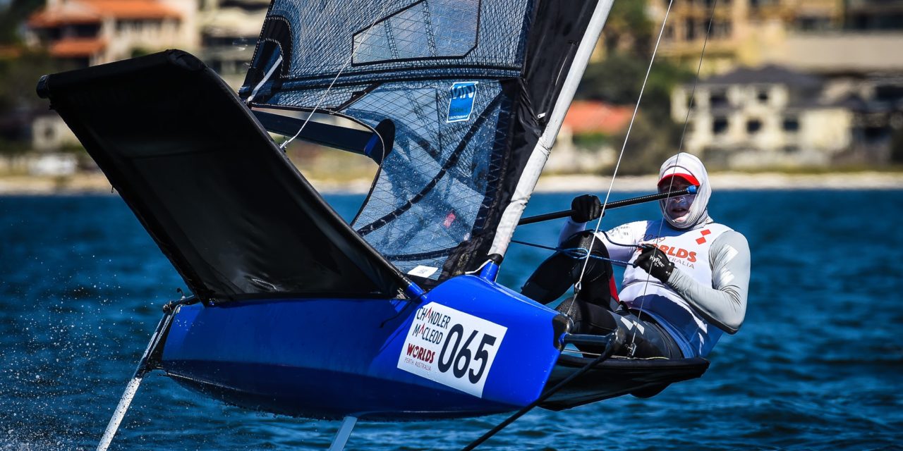 Stars shine on opening day of 2019 Chandler Macleod Moth Worlds