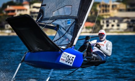 Stars shine on opening day of 2019 Chandler Macleod Moth Worlds