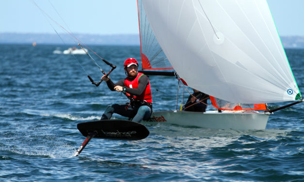 Kite Foil racing gears up for electrifying display at Sail Sandy Regatta