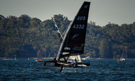 Slingsby and Burton flex their muscle on final day of Moth Worlds qualifying