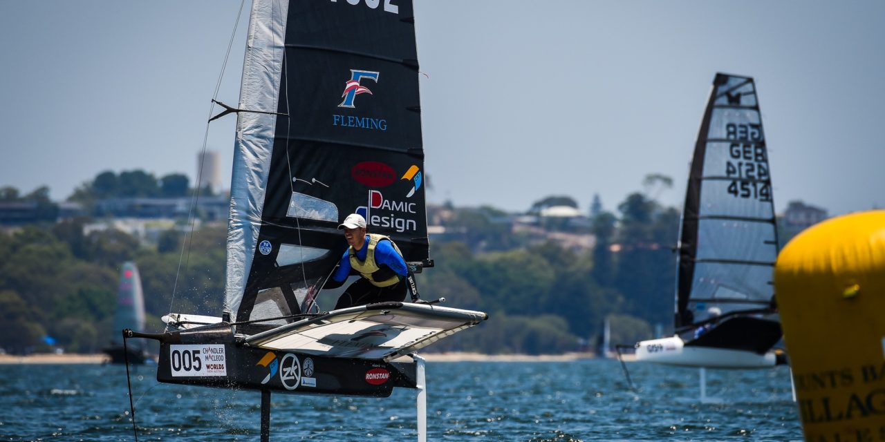 Challenging conditions and a Langford-Burton battle to close out 2019 Moth Worlds