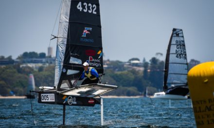 Challenging conditions and a Langford-Burton battle to close out 2019 Moth Worlds