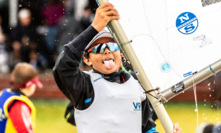 Challenging conditions as sailors are put to the test at the Musto Optimist Nationals