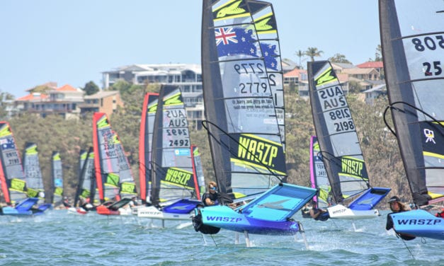 Class culture on display as Kiwis dominate 2020 Australian WASZP Championships