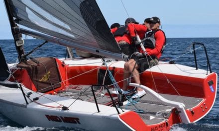 Deussen draws first blood, wins SA states ahead of Melges 24 Nationals