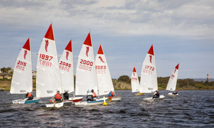 WA Sabre States kick off at Maylands Yacht Club