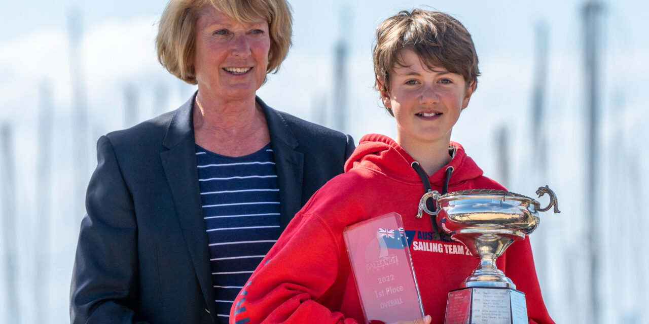 Simmons crowned boat of the regatta at Sail Sandy