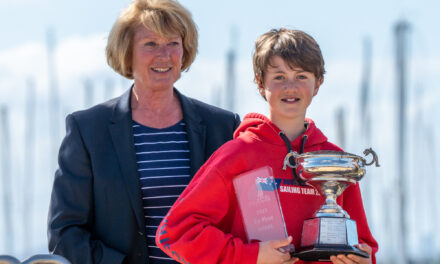 Simmons crowned boat of the regatta at Sail Sandy