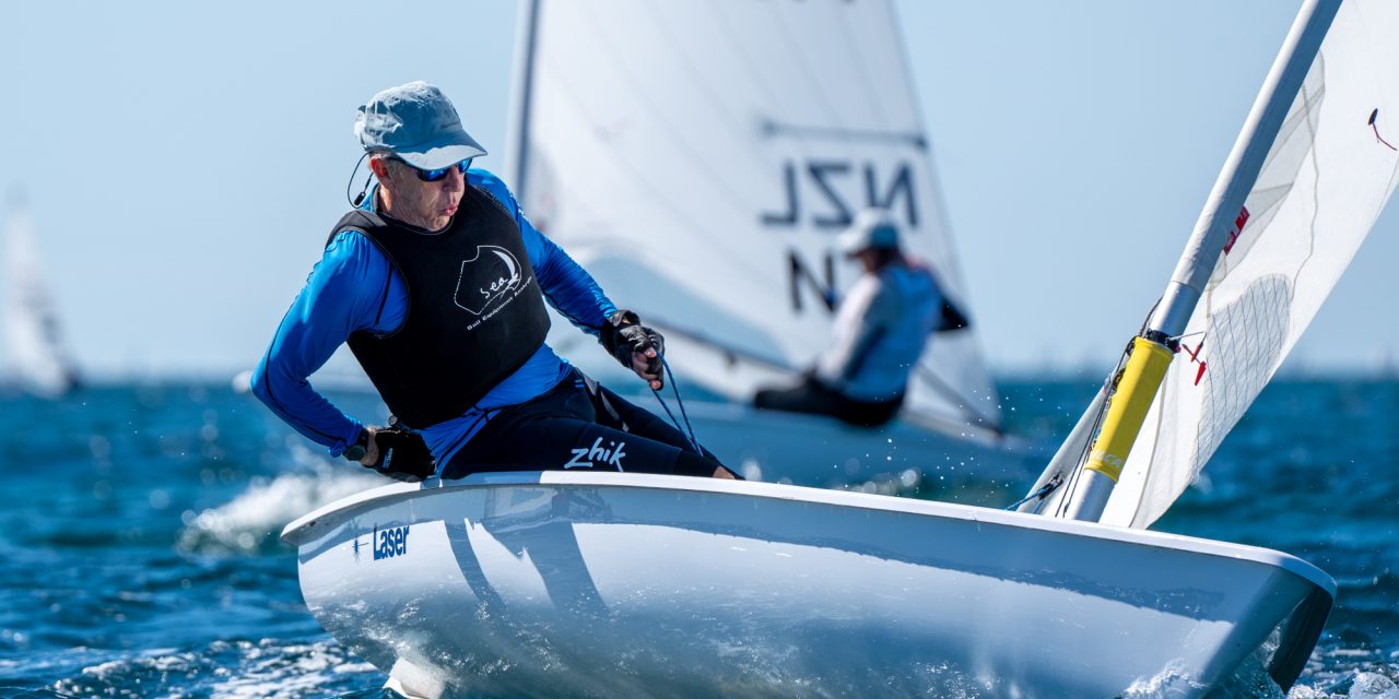 Tricky opening day to kick off 2024 ILCA Masters Worlds in Adelaide