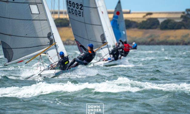 Front of the fleet takes shape as 2024 Fireball Worlds pass halfway mark