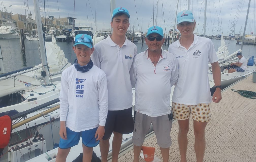 Changing of the guard on the cards in Etchells class