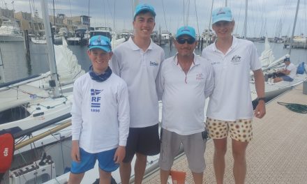 Changing of the guard on the cards in Etchells class