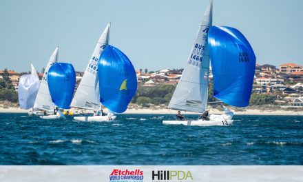 Magpie flies away with 11 point lead on Day 4 of the 2024 Etchells World Championships