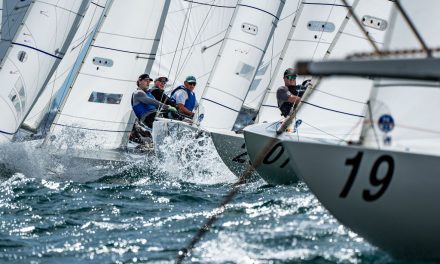 VIDEO: Bill Steele Regatta heats up ahead of Etchells Worlds