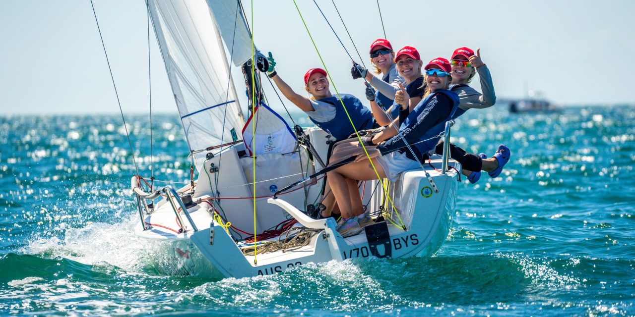 Laura Harding one point clear after first day of 2024 Women’s Sportsboat Regatta